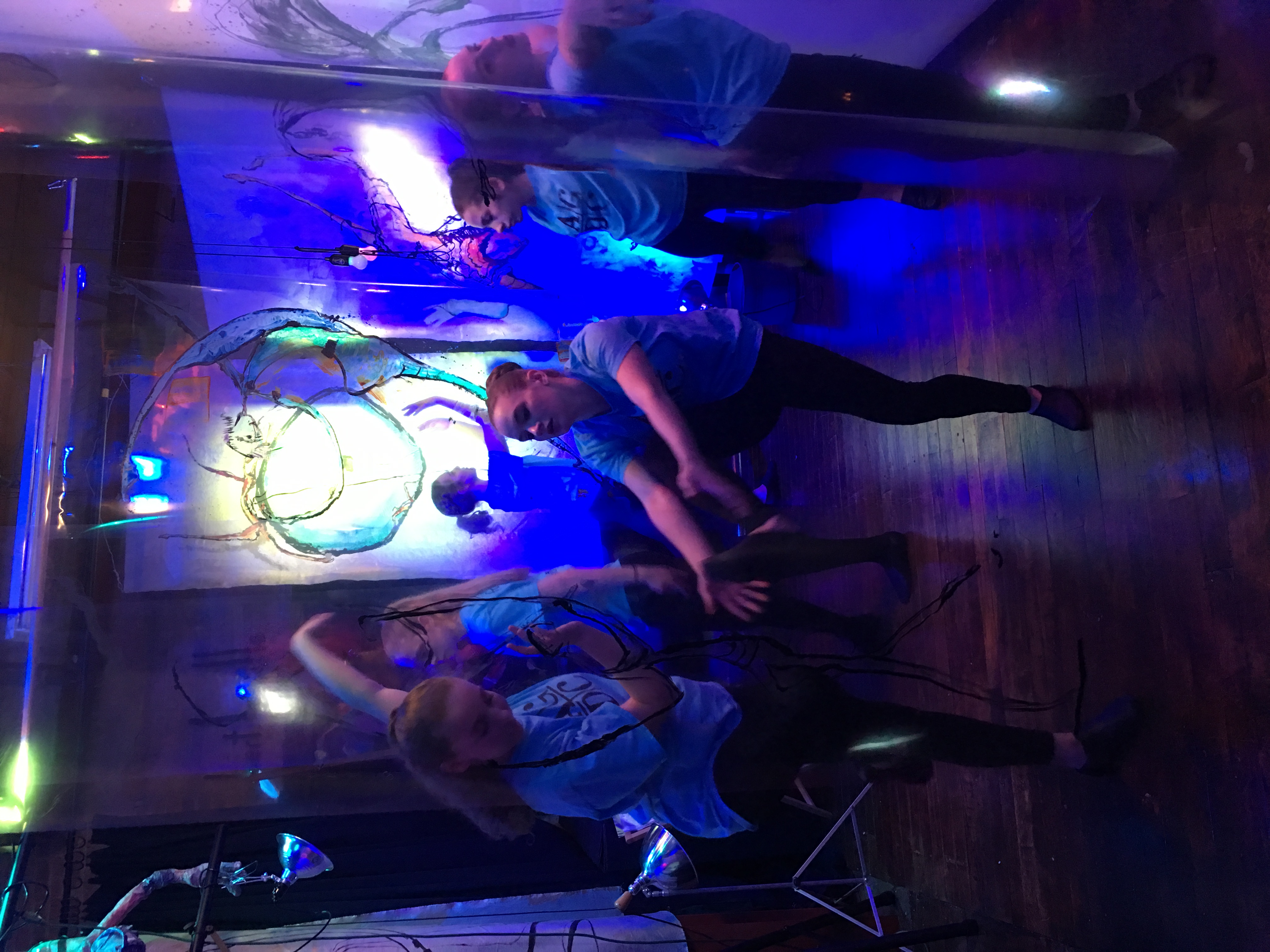 dancers in bert leveille STUDIO 204F